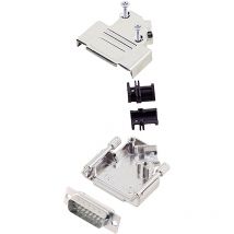 D45ZK15-DBP-W-K 6355-8003-02 d-sub Stiftleisten-Set 45 ° Polzahl: 15 Lötkelch 1 St. - Encitech
