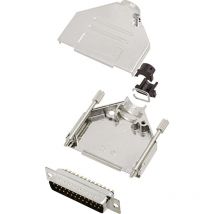 encitech DTCK25-DMP-K 6355-0061-23 D-SUB Stiftleisten-Set 180 ° Polzahl: 25 Lötkelch 1 Set