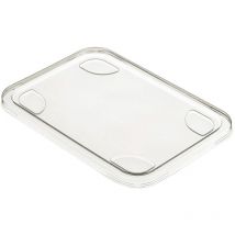 Couvercles Transparent en Plastique pp avec Protection Alimentaire - 400 Couvercles - Dimensions : 179 x 127 mm - Température jusqu'à 100°C - Idéal