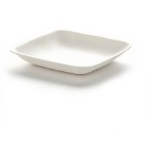 Verrines Carrées en Pulpe de Canne 65x65x11mm - Pack de 50 Biodégradables - Résistantes aux Aliments Froids et Chauds - Écologiques - D-work