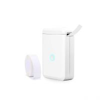 Wddnaot - D110 Label Maker with Adhesive Tape, Bluetooth Wireless Portable Self-adhesive Label Printer, Label Width 10-15mm Compatible with iOS and