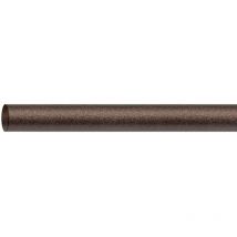 Tubo da 150 cm decorativo colore ruggine per tende leggere diametro 13 mm