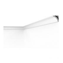 D20 Decoflair Moulure de plafond Polystyrène 50 x 50 x 2000 - 1 pièce