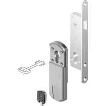Disec - dA fenseur magnA tique MG310 pour serrures a cylindre chromA satinA