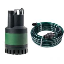 Nova Up 180 mna avec Tuyau de refoulement 7 mètres - Vert#noir#acier#inox - DAB