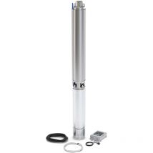 DAB S4 4/9 M KIT Brunnenpumpe - 5.400 L/Std. - 1200W - Förderhöhe 62 m - Rostfreier Stahl - Tiefbrunnenpumpe - Tiefwasserpumpe