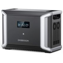 Dabbsson - Dabsson Eco - friendly batterie supplémentaire dbs1700b 1700wh batterie de rechange semi - solide LiFePO4 pour générateur de voiture