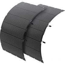 Panneau solaire flexible 200 w avec modules solaires haute efficacité, étanchéité IP68, chargeur hors réseau pour camping-car, bateau, cabine, van,