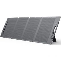 Panneau solaire portable 210Watt pour centrale électrique, chargeur solaire pliable avec pied réglable, module pv monocristallin à haut rendement,