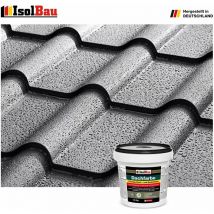 Isolbau - Dachfarbe Betonfarbe Sockelfarbe Fassadenfarbe 1,5 Kg Anthrazit Profi Qualität
