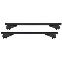 Dachträger - Menabo - Sonic Black Xl - Volkswagen Passat (b8) Variant 2014+ - Aluminium 1350 Mm - Traglast 75 Kg