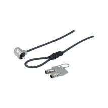 Antivol éco à clé pour encoche K-Lock - câble acier torsadé de 1,80m (DAC-915199) - Dacomex