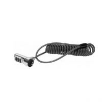 Dacomex - Antivol pc portable à code et câble spirale extensible 1,8M (DAC-914095)