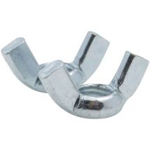 Dado a orecchie zincato ViswoodØ10mm (lotto di 2 dadi)