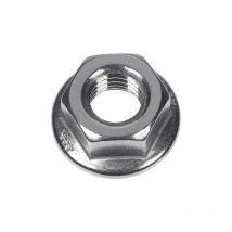 Fisch - Dado esagonale flangiato mu f in acciaio M10 Chiave 17 mm er
