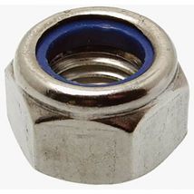 Dado Indesserrabile Anello in Nylon Inox A2 din 985Ø 6 mm (confezione da 5 pezzi)