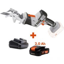 U-force Cordless Garden Saw + 2.0Ah Battery + Charger - Multi - Daewoo