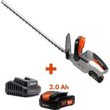 U-force Cordless Hedge Trimmer + 2.0Ah Battery + Charger - Multi - Daewoo