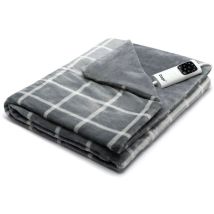Daga Elektrische Wärmedecke De Relax Sofa Suave Elegant, Intellisense-heiztechnologie, Mit Vlies-effekt-gewebe Suave Und Komfortabel, 160 X 120 Cm