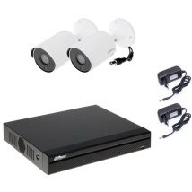 Dahua - video surveillance kit 5 mpx 2 cameras P2P cloud