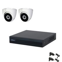 Dahua - videoüberwachungsset 2 kameras 2 mpx dvr 4 kanäle