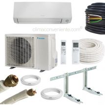 Climaconveniente - Daikin avec kit d'installation 10 mètres – Mono-split 12000 btu – 3.5 kw FTXM35A RXM35A, a+++, climatiseur reversible mural split