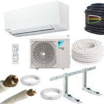 Climaconveniente - Daikin avec kit d'installation 10 mètres – Mono-split 9000 btu – 2.6 kw FTXC25D RXC25D, a++, climatiseur reversible mural split