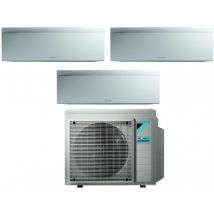 Daikin - bluevolution trial split climatiseur inverter série emura white iii 7+9+18 avec 3mxm68n r-32 wi-fi intégré 7000+9000+18000 couleur blanc mat