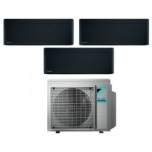 Bluevolution Trial Split Inverter Aire Acondicionado Serie stylish total black 7+7+7 con 3MXM40N R-32 Wi-Fi Integrado 7000+7000 Color Negro