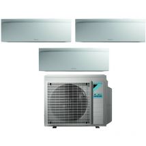 Daikin - bluevolution trial split inverter climatiseur série emura white iii 7+7+7 avec 3mxm68n r-32 wi-fi intégré 7000+7000 couleur blanc mat