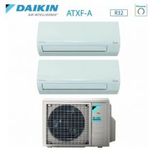 Daikin - climatiseur inverter dual split série siesta 12+12 avec 2amxf50a r-32 wi-fi en option 12000+12000