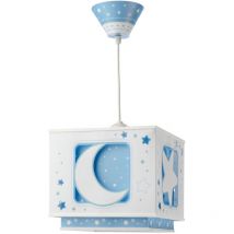 Lampadario sospensione Luna Blu - Multicolor