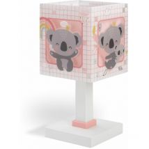 Lampada Da Comodino Per Bambini Koala - Rosa