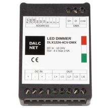 Dlx1224-4cv-dmx Led Dimmer Dmx512 4 Canali Rgb Rgbw - Dalcnet
