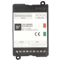 DLX1224-4CV Led Dimmer 4 canali cct rgb rgbw 2 Pulsanti no - Dalcnet