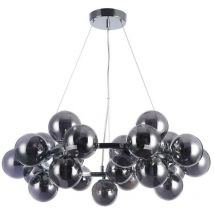 Dallas Ceiling Pendant Lamp Chrome, 25 Light, G9