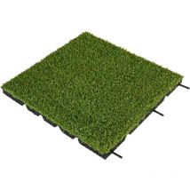 Technoflex - Dalle amortissante effet gazon 50 x 50 cm Unitaire