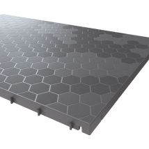 Dalle de sol Clipsable 116 x 76 x 3 cm Rectangulaire Polypropylène Revêtement de Sol Modulable Intérieur / Extérieur Art Plast