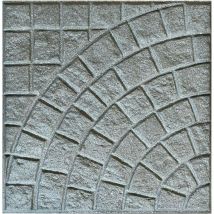 Garden Deluxe Collection - Dalle de base pour le plancher du ciment Grey - Grey
