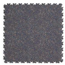 Dalle emboîtable pour garage Fortelock Industry Print ECO "Skin Gris 06" - 50 x 50 cm (4 dalles = 1 m²)