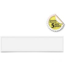 Miidex Lighting - Plafonnier led Blanc 28W 3920lm 120° 295 x 1195mm IP20 - Blanc Du Jour 6000K