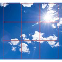 Optonica - Dalle led Personnalisée 36W 60x60cm - logo ou motif