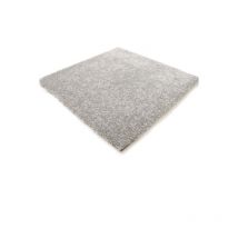 Décoweb - Dalle moquette velours - Gris clair - paquet de 3 m²
