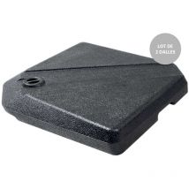 EDA - Dalle parasol déporté à remplir - Anthracite