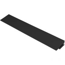 Rampe pour dalle en plastique noire 12mm Rampe clipsable pour usage intensif Rampe 30x5,5 cm idéal pour extérieur