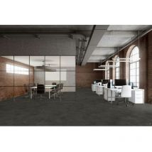 Deladeco - Dalle pvc à clipsable Marzhin Conrete FlushF03 31x63,80 - Dimensions:31x63,80 - Conrete FlushF03 -2.373 m2