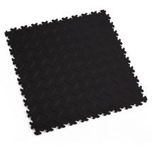 Dalle emboîtable pour garage Fortelock 2010 ECO "Diamond Noir" - 50 x 50 cm (4 dalles = 1 m²)