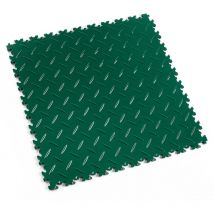 Dalle PVC garage Fortelock Light 2050 "Diamond Vert" - 50 x 50 cm (4 dalles = 1 m²)