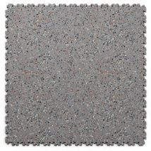 Dalle PVC garage Fortelock XL Print 2230 "Skin Gris 04" - 65,3 x 65,3 cm