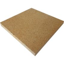 Dalle Réfractaire Dense 400 X 400 X 30 Mm - 30 % D'Alumine